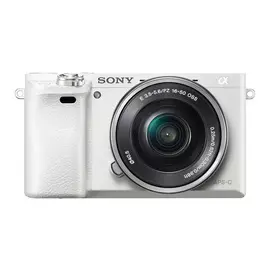 Фотоаппарат Sony Alpha A6000L Kit 16-50mm f/3.5-5.6, белый