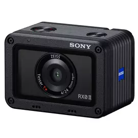 Фотоаппарат Sony DSC-RX0M2 с ручкой для съемки VCT-SGR1 24mm f/4.0, черный