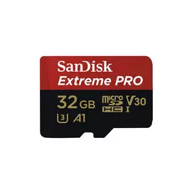 Карта памяти microSDHC 32 Гб SanDisk Extreme Pro, с адаптером