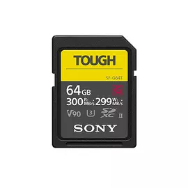 Карта памяти SDHC 64 Гб Sony серии SF-G TOUGH Class 10 UHS-II