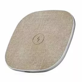 Зарядное устройство беспроводное uBear Stream, бежевый