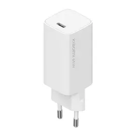 Зарядное устройство сетевое Xiaomi Mi 65W Fast Charger with GaN Tech, 65Вт, цвет белый