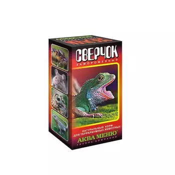 АКВА-МЕНЮ Сверчок-10шт. (коробка)
