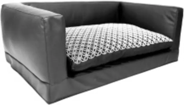 ANTEPRIMA Диван - лежак для собак "Mike", чёрный, L, (100х60х35см) (Италия)