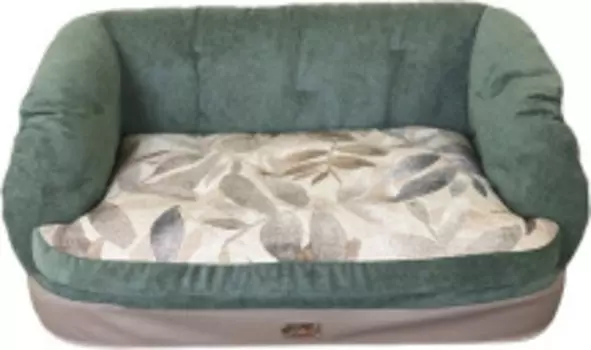 ANTEPRIMA Диван - лежак для животных "Francine", бежево-зелёный, S, (60х50х30см) (Италия)