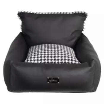 ANTEPRIMA Лежак для животных "Aurora", черный, 47х47х25/15см (Италия)