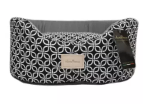 ANTEPRIMA Лежак для животных "Nathalie", черный, 72x52x23см (Италия)