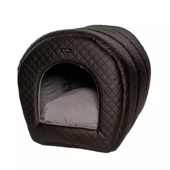 ANTEPRIMA Лежак-домик для животных "Gilles", черный, 45х40х40см (Италия)