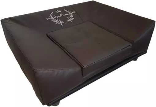 AntePrima Софа для собак дизайнерская "Arena", горький шоколад 77 х 61 х 29 см