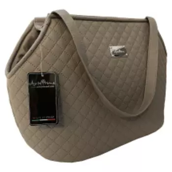 ANTEPRIMA Сумка - переноска для собак "Isabelle", коричневая, 53х26х31см (Италия)