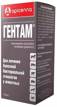 Apicenna ГЕНТАМ,фл.100мл(Апи-Сан)