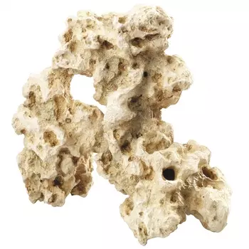 AQUA DELLA Декорация для аквариума "Лунный камень", белый, 27x11.5x24.5см (Нидерланды)