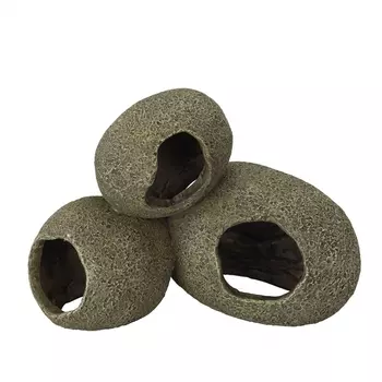 AQUA DELLA Укрытие для аквариума "Камень Rock Cave 2", серый, 17.5x10x12см (Бельгия)