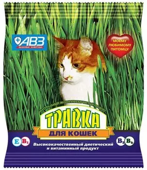 АВЗ ТРАВКА Диетич.и витаминный продукт д/кошек пакет 30г