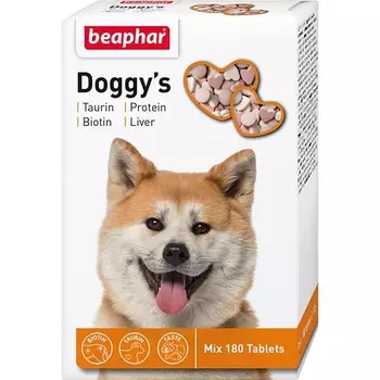 BEAPHAR Doggis Mix Витамины дсобак 180таб