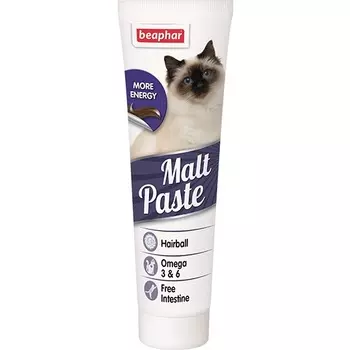BEAPHAR Malt Paste Паста д/выведения шерсти из желудка кошек 100г