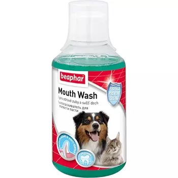 BEAPHAR Mouth Wash Жидкость д/свежего дыхания д/собак и кошек 250г