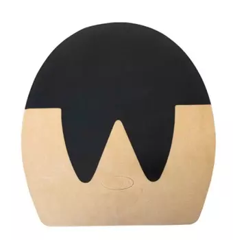 BLACKSMITH Фильцы клиновидные кожа/полиуретан 160*165 мм (толщина 10 - 3 мм)