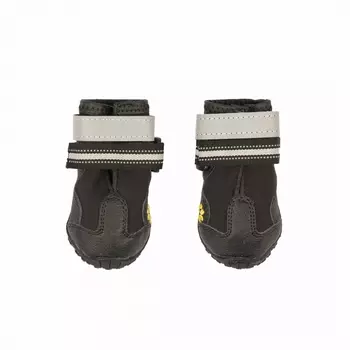 DUVO+ Ботинки для собак (пара) S, черные (Бельгия)!