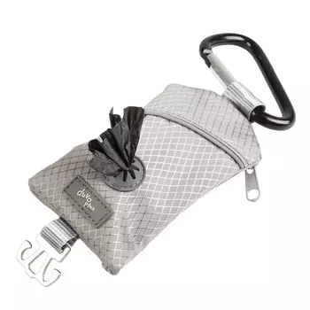 DUVO+ Диспенсер для гигиенических пакетов, нейлон, серый, 20х6см (Бельгия)