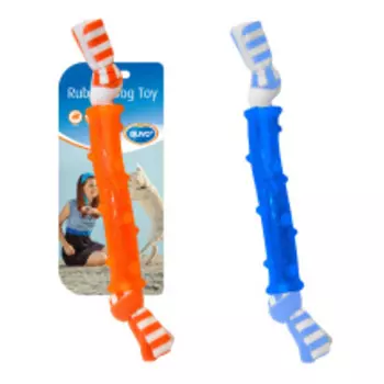 DUVO+ Игрушка для собак резиновая "TRP Toss Tugger Stick", цвет в ассортименте, 15х3см (Бельгия)!