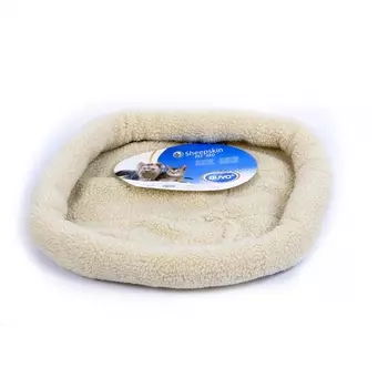 DUVO+ Лежак для животных "Sheepskin", бежевый, 45х37х6см (Бельгия)
