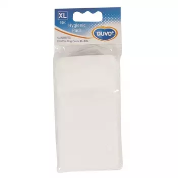 DUVO+ Прокладки гигиенические абсорбирующие для собак, XL-XXL, 120х66мм, 10шт/уп (Бельгия)