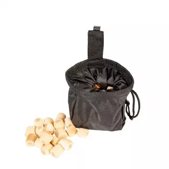 DUVO+ Сумочка для лакомств, красная, 11х11х14см (Бельгия)!