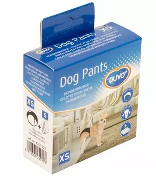 DUVO+ Трусы для собак "Dog Pants", S (24-31см) (Бельгия)