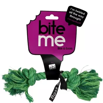 EBI Игрушка для собак веревочная, зелёная, 20см (Нидерланды)