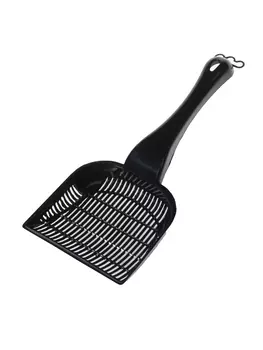 EBI Совок для кошачьего туалета с мелкой сеткой (268), чёрный, 26х10.5см (Нидерланды)