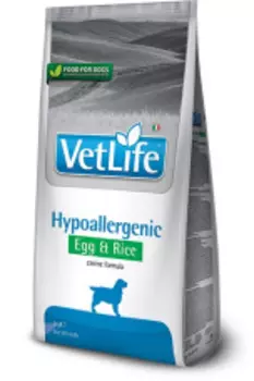 FARMINA Vet Life Dog Hypoallergenic Корм сух.яйцо,рис д/собак при аллергии 2кг