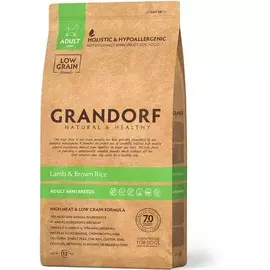 GRANDORF Adult Mini Lamb &amp; Rice Корм сух. ягненок с рисом д/собак мелких пород 1кг