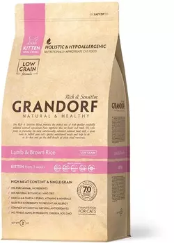 GRANDORF Kitten Lamb &amp; Rice Корм сух. ягненок с рисом д/котят 2кг