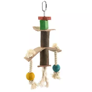 HAPPY BIRD Игрушка для птиц "Дабл болл", 14х5х24см (Германия)