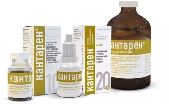 ХЕЛВЕТ КАНТАРЕН Проф.и лечение МКБ р-р пероральный 20мл