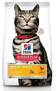HILLS Science Plan Urinary Health Корм сух.курица д/стерилиз.кошек и кастрирован.котов 300г