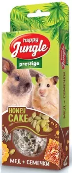 ЭКОПРОМ HAPPY JUNGLE Prestige Корзинки мед и семечки д/грызунов 85г 3шт/уп