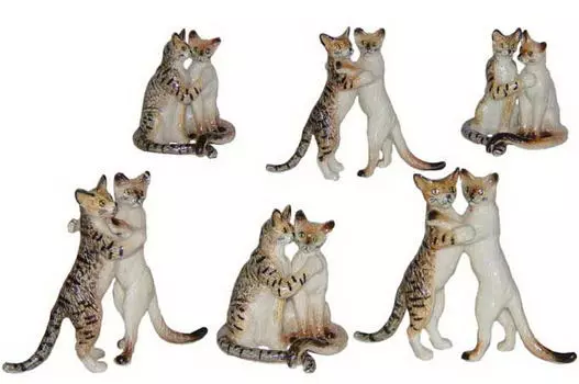 KLIMA Фигурка Кошачья пара 4-6см