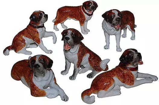 KLIMA Собака "Сенбернар", 8см (Франция)