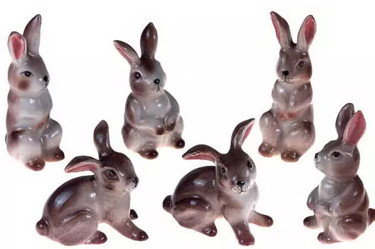 KLIMA Комплект Фигурка Кролики Е344