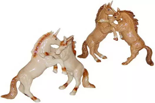 KLIMA Единороги - пара, КОМПЛЕКТ, 8см (Франция)