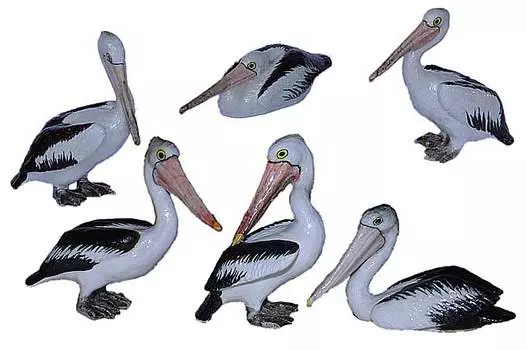 KLIMA Птица Пеликан, 6см