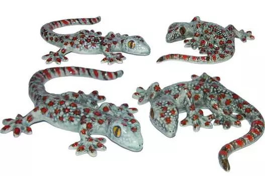 KLIMA Ящерица Геккон Токи, 9см