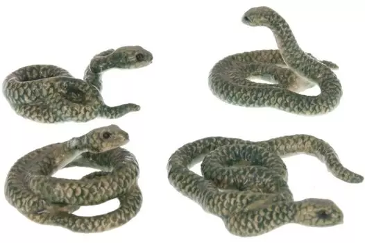 KLIMA Змея зеленая, 4-6см