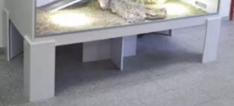 LUCKY REPTILE Комплект ножек "Tortoise Home" для террариума, белый, (Германия)!