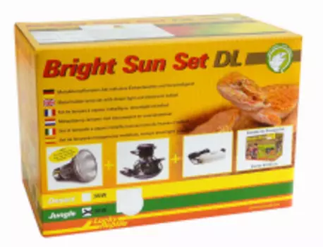 LUCKY REPTILE Комплект освещения "Джунгли 35Вт с держателем", белый (Германия)