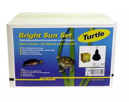 LUCKY REPTILE Комплект УФ освещения для водных черепах "Bright Sun Set Turtle", 70Вт (Германия)