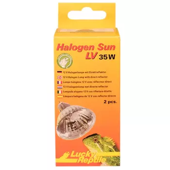LUCKY REPTILE Лампа галогенная "Halogen Sun LV 35Вт, 2шт" (Германия)