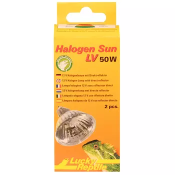 LUCKY REPTILE Лампа галогенная "Halogen Sun LV 50Вт, 2шт" (Германия)